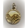 Médaille de Bernadette dans sa chasse dorée
