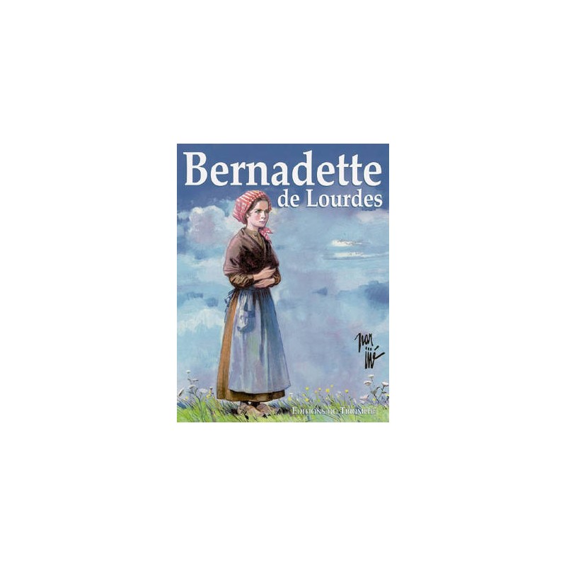 La mythique BD de Jijé sur Sainte Bernadette