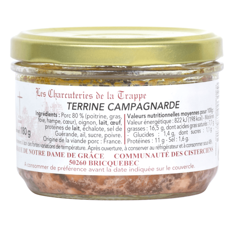 Terrine campagnarde - Charcuteries de la Trappe