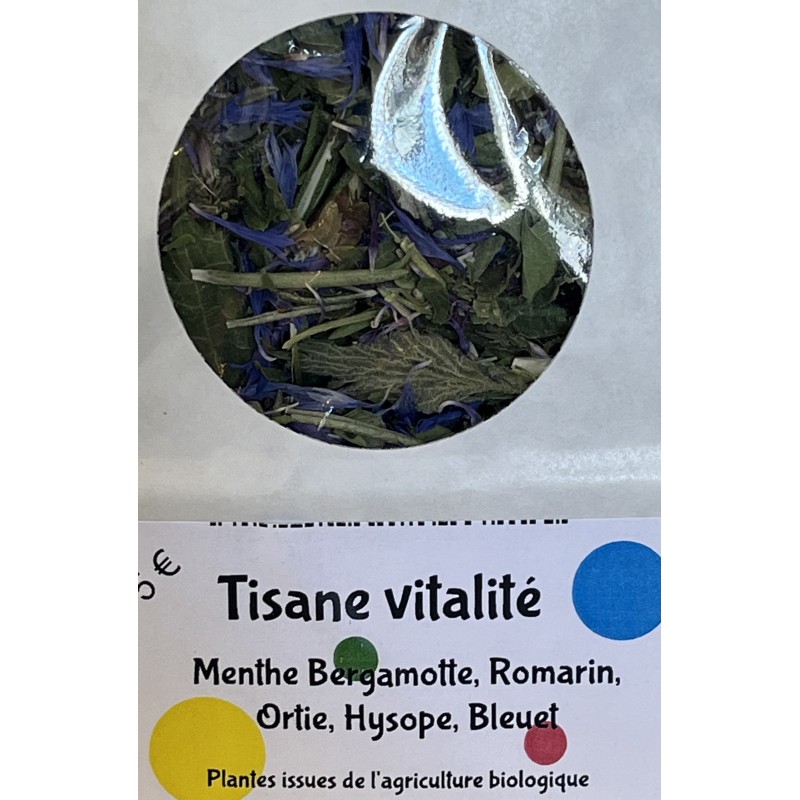 Tisane vitalite "les secrets de Bernadette"