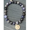 Bracelet en sodalite